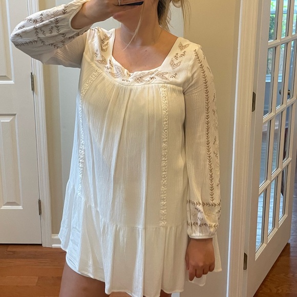 Xhilaration Dresses & Skirts - EUC Xhiliration Flowy Bohemian A-Line Dress Sz L